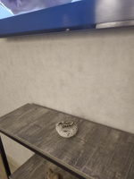 Консольный столик RIVVA loft, серый, журнальный столик, приставной, тумба под телевизор, лофт, 80x80x25 см, ГРОСТАТ #8, Светлана Х.