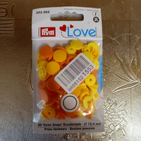 Kнопки Color Snaps Prym Love, 12 мм, 30 шт. Prym #36, Сайдыханова Светлана