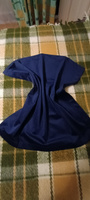 Скатерть из бархата для гаданий 50x50 см, синяя #7, Алла Я.