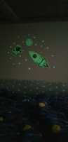 Светящиеся наклейки в темноте ракета и космонавт #58, Юлия М.