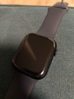 Гидрогелевая пленка для часов Apple Watch Series 7, 8, 9 (45mm) / Глянцевая защитная пленка с эффектом самовосстановления на смарт-часы Эпл Вотч 7, 8, 9 (45мм) / Комплект 3 шт. #30, Екатерина Шанинкова
