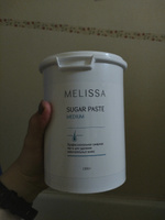 Профессиональная сахарная паста для депиляции MELISSA (плотность MEDIUM), 1500 грамм. #106, Олеся П.