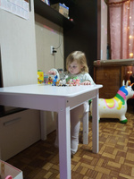 Детский стол STAR Lite деревянный столик из березы SIMBA натуральное дерево #6, Анатолий К.