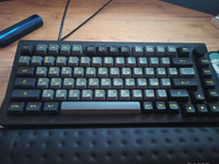 Игровая Клавиатура AKKO 5075B Plus Black&Gold 3 Modes RGB Hot Swap V3 Cream Yellow Switch,ASA profile keycap #2, Евгения Б.
