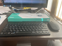 WISEBOT Комплект мышь + клавиатура беспроводная k&m, черный #25, Никитина Татьяна