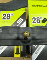 Велокамера STELS/SEYOUN 28"x1.75" автониппель 48мм, в индивидуальной упаковке #107, Игорь П.