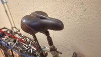 Седло для велосипеда HW 140056, широкое, мягкое, на пружинах, комфортное #1, Никита Л.
