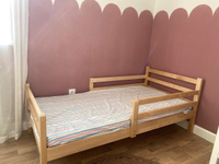 Кровать детская 160 х 80 см от 3х лет деревянная с бортиками #6, Виктория Б.