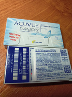 Контактные линзы Acuvue Oasys with Hydraclear Plus двухнедельные , 6 шт -2.25 Радиус кривизны 8.4 #20, Илья М.