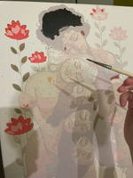 Картина по номерам Спящие красавицы среди цветов, 40 х 50 см #5, Алена Л.