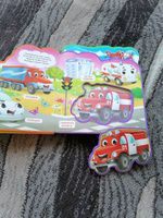 Книга детская EVA Буква-Ленд "Какие бывают машины", книжка с мягкими пазлами, для малышей #8, Елена Б.