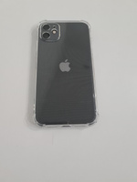 Противоударный чехол на Айфон 11 с усиленными углами; Защитный прозрачный силиконовый чехол с защитой блока камер для Apple iPhone 11 #88, Евгения Н.