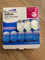 Контактные линзы Bausch + Lomb, Soflens daily disposable, однодневные, -5.00 / 14,2 / 8.6, 90 шт. #22, ALISA S.