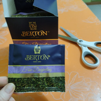 Чай в пакетиках черный листовой Berton Превосходный Дарджилинг, 20 пирамидок #4, Лидия Х.