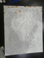 Картина по номерам Hobruk "Ананас и ёжик", на холсте на подрамнике 40х50, раскраска по номерам, набор для творчества, животные / кот / собака #16, Виктория Л.