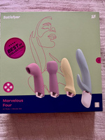 Satisfyer Marvelous Four, разноцветный набор вибраторов, артикул - 4009612, модель - J2018-181A #1, Ксения З.