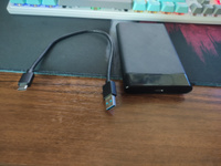 Внешний корпус для жесткого диска 2.5" SATA, USB-С 3.1, черный #38, Рустем Р.