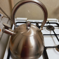 Чайник Kelli KL-4324 для плиты металлический со свистком, 3 л #4, Ирина И.