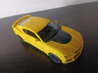 Машинка металлическая Chevrolet Camaro ZL1 2017 Шевроле Комаро Kinsmart 1:38 5399DKT инерционная, цвет Желтый #4, Андрей Б.