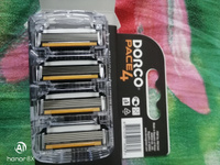 Dorco Сменные кассеты PACE4, 4-лезвийные, крепление PACE, увл.полоса (4 сменные кассеты) #7, Надежда Я.