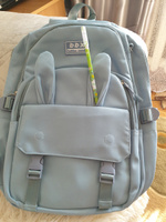 Рюкзак школьный для девочек голубой в виде зайчика #8, Марина А.