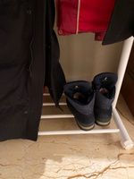 Напольная вешалка на колесиках, рейл, стойка для одежды и обуви AVIK #34, Olesia K.