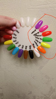 LUNALINE Набор неоновых гель лаков для ногтей, Neon №2, 6 цветов по 8 мл #174, Анастасия А.