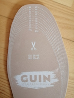 Стельки для обуви Guin Ledex из натуральной кожи и и латексной пены, для оубви размером с 35 по 45 размер #37, Екатерина Р.