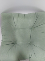 Подушка для сиденья МАТЕХ VELOURS LINE 42х42 см. Цвет мятный, арт. 37-590 #101, Карина В.