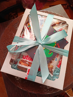 Подарочный набор для мужчин, мальчиков, детей Kinder бокс, подарок киндер сюрприз на день рождения, выпускной, 1 сентября, для влюбленных, 14 сладостей #46, Светлана Т.