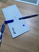 Набор ручка гелевая "Пиши-стирай", стираемые чернила, синий цвет, 0,5 мм, 2 шт. #5, Александра А.
