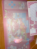GGTechno Игровой коврик для мыши Милый коврик для мыши_Фиолетовый, XL, розовый #3, Мария Н.