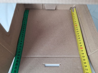 Упаковка коробка для торта с окнами и ручками БЕЛАЯ 24х24х20 см ГК VTK 5 шт #5, Юлия