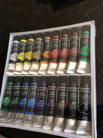 Акриловые краски художественные профессиональные в тубах для рисования, набор из 18 цветов по 12 мл, Brauberg ART Classic #61, Виктория Р.
