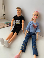 Набор кукол Стильная парочка, Барби и Кен, куклы шарнирные 30 см, одежда в ассортименте #63, Нина К.