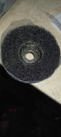 Круг коралловый 125мм черный набор 3 шт., диск шлифовальный фибровый для УШМ , для удаления старой краски , ржавчины. #82, Александр Ч.
