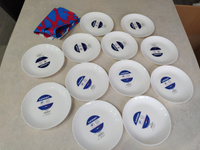Набор тарелок Luminarc Diwali десертные плоские 19 см, 6 шт #113, Наталья В.