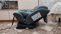 Автокресло детское AMAROBABY Brilliant ISOFIX класс D, группа 0+/1/2/3, 0-36 кг, (0-12 лет), серый #10, Марина Д.