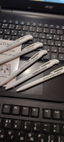 Шариковые ручки с надписями в подарок , для школы / синяя шариковая ручка для школы / набор ручек Ленпечати #136, Алина Н.
