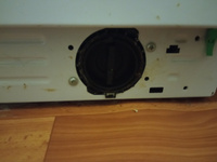 Фильтр (заглушка) сливного насоса для стиральной машины Ariston, Indesit C00045027 #1, Полина М.