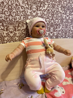 Кукла реборн мягкая 60 см Настюшка, подарок для девочки #70, Юлия Я.