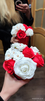 Букет из мыльных роз, цветы из мыла, Цветы на 14 февраля и 8 марта #3, Горохова Н.