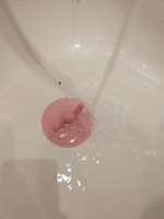 Резиновая пробка для ванны и раковины Человечек розовый Заглушка для мойки, для закупоривания сливного отверстия в ванне или раковине для дома и дачи, универсальная, резиновая #3, Вероника Ш.