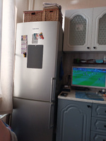 Доска планер магнитная меловая на холодильник для заметок 30х21 см с мелками, магнитом и салфеткой, Brauberg #88, Марина М.