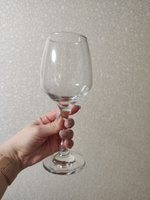 Набор бокалов Pasabahce "Isabella" для красного, для белого вина, 385 мл, стекло, 6 шт #43, Мария К.