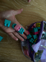 Детский конструктор для малышей от 3 лет Play Okay, 190 деталей, пластиковый, развивающая игрушка для мальчиков и девочек, блочный #26, Ев К.