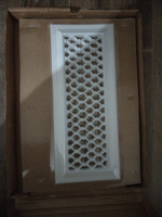 Вентиляционная решетка из усиленного гипса ПР-002, размер 32,5х13,5 см #1, Евгений Ш.