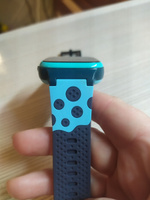 Универсальный сменный мягкий ремешок 20 мм для детских умных часов/для LT25, Y95 (голубой) #3, Юлия С.