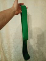 Shark Fit, Резинка для фитнеса, Ленточный эспандер для подтягивания, Спортивная эластичная лента для тренировок, зеленая, 23-57 кг #75, Дмитрий М.