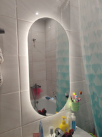 Зеркало для ванной Kapsula 80*40 овальное "парящее" с нейтральной LED-подсветкой #8, Людмила М.